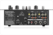 Behringer NOX101 rear panel